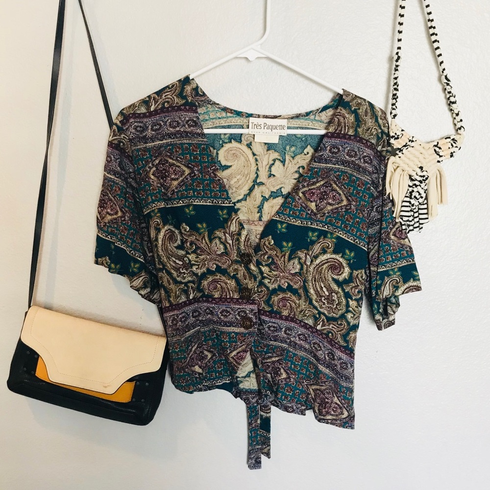 Vintage short top